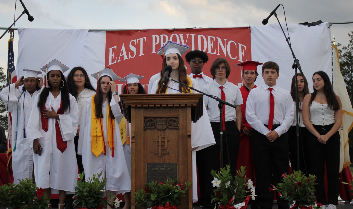 Gallery East Providence High School commencement 2022